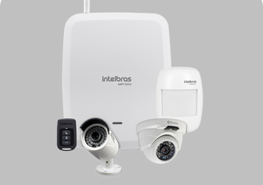 Alarme monitorado via  chip GPRS