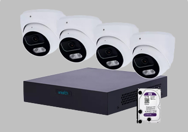 Kit 4 Câmeras + DVR + HD 500GB + Instalação 